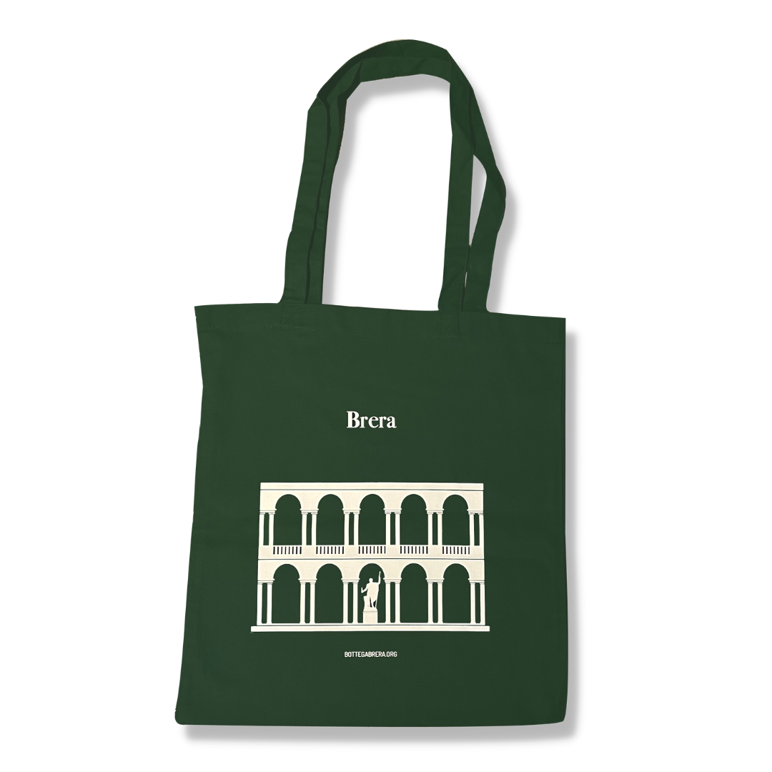 Brera Palace cloister Tote bag 