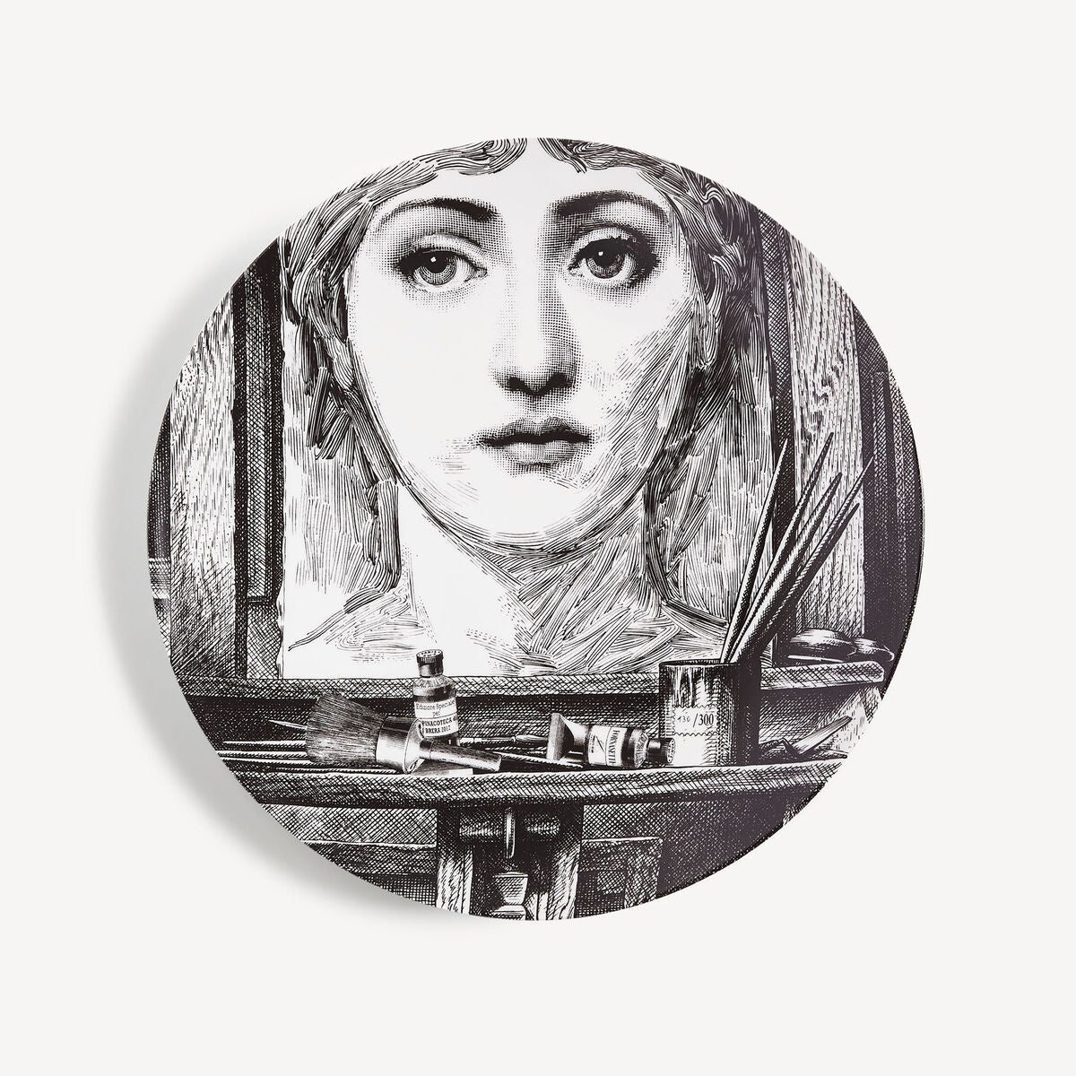 Fornasetti Theme Plate and Variations - Brera