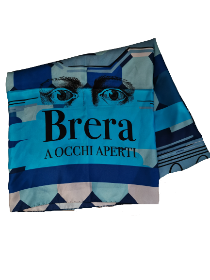 Foulard Trussardi Limited Edition - Brera A Occhi Aperti